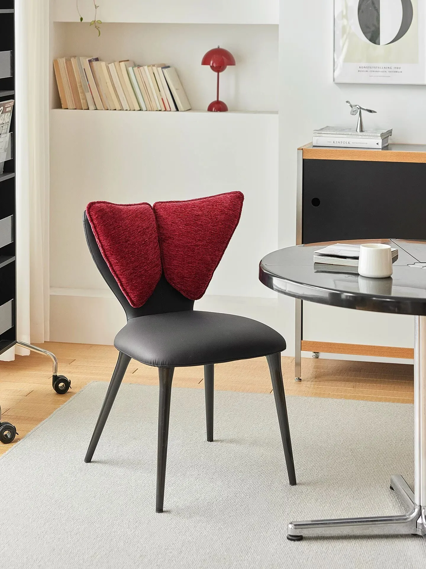 Living room chairs Italian furniture soft package dining chairs luxury maple leaf chairs backrest chairs leisure chairs dressing