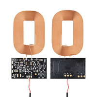 DIY for Qi Standard Wireless Charging Coil Receiver Module Circuit Board DIY Coil For Phone For Battery 5V 1A Fast Quick Charger