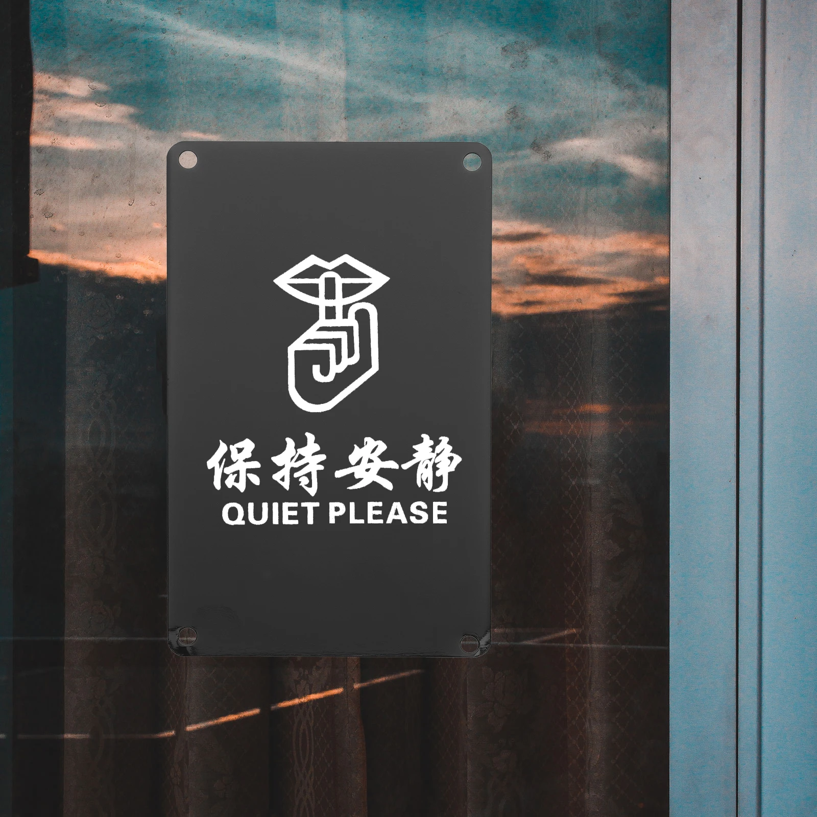 

10 Pcs Engraved Sign Aluminum Blank Plate Name Plates Office Door Plaque Sublimation Blanks Metal