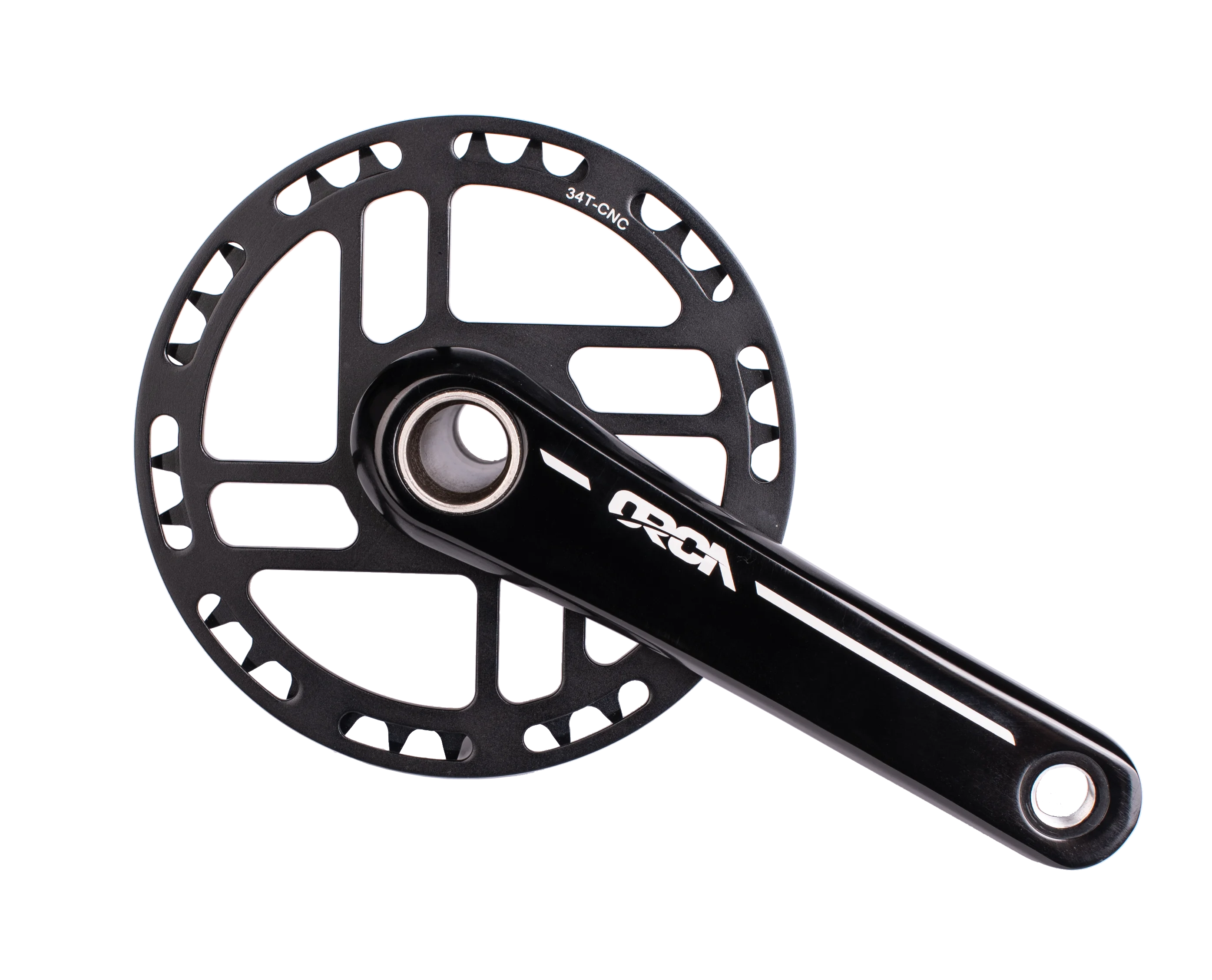

Lightweight Direct 3Bolts Chainring With Chain Guard CNC Kids Children Crank Arm MTB Hollowtech Bicycle CranksetATU&UTV