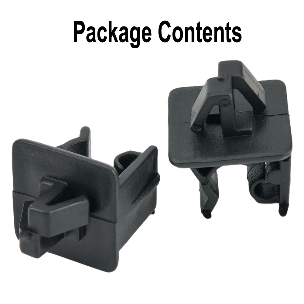 

Reliable Set of 2 Car Hood Prop Rod Holder Clips for Honda For Accord For Civic For CRV Long lasting Performance