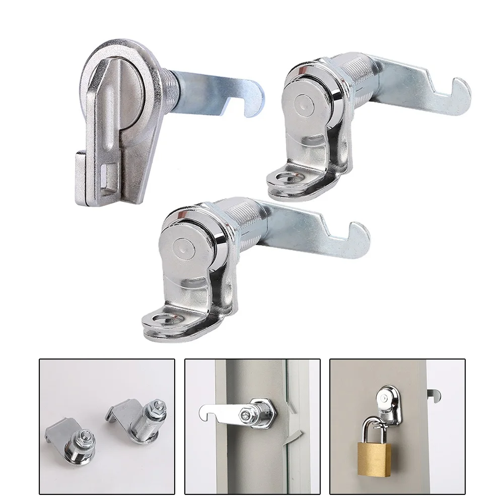 20/25MM Padlockable Turn Tongue Lock Storage Cabinet Lock Furniture Cam Lock Mail Box File Cabinet Desk Drawer Lock