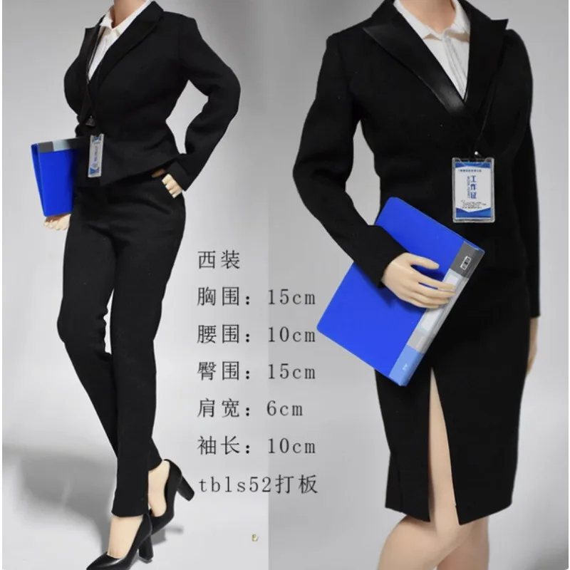 

Pre-sale TBLeague 1/6 Female Soldier Suit Coat Skirt Pants Model 12'' Figures