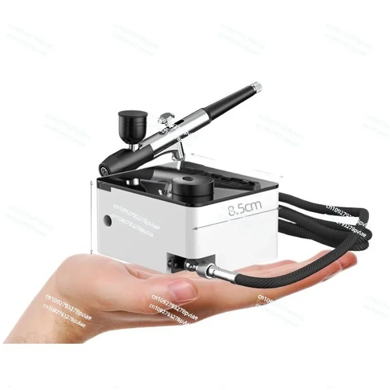 

Model Small Airbrush Acrylic Paint Color Electric Spray Pen Baking Pigment Tattoo Cover Nail Art Spray Paint Gun