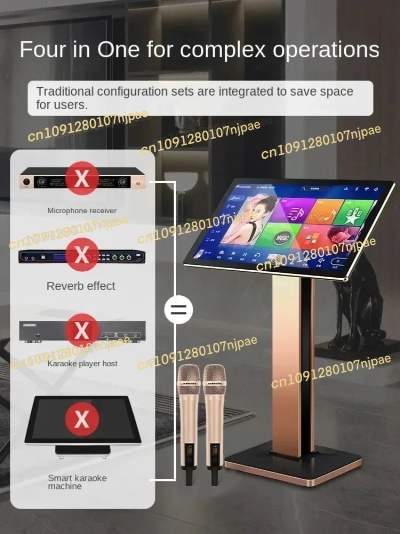 

2025Andon Music King C20MAX Family Ktv Sound Package Singer Touch Screen All in One Karaoke HomeSupport Hot Sale