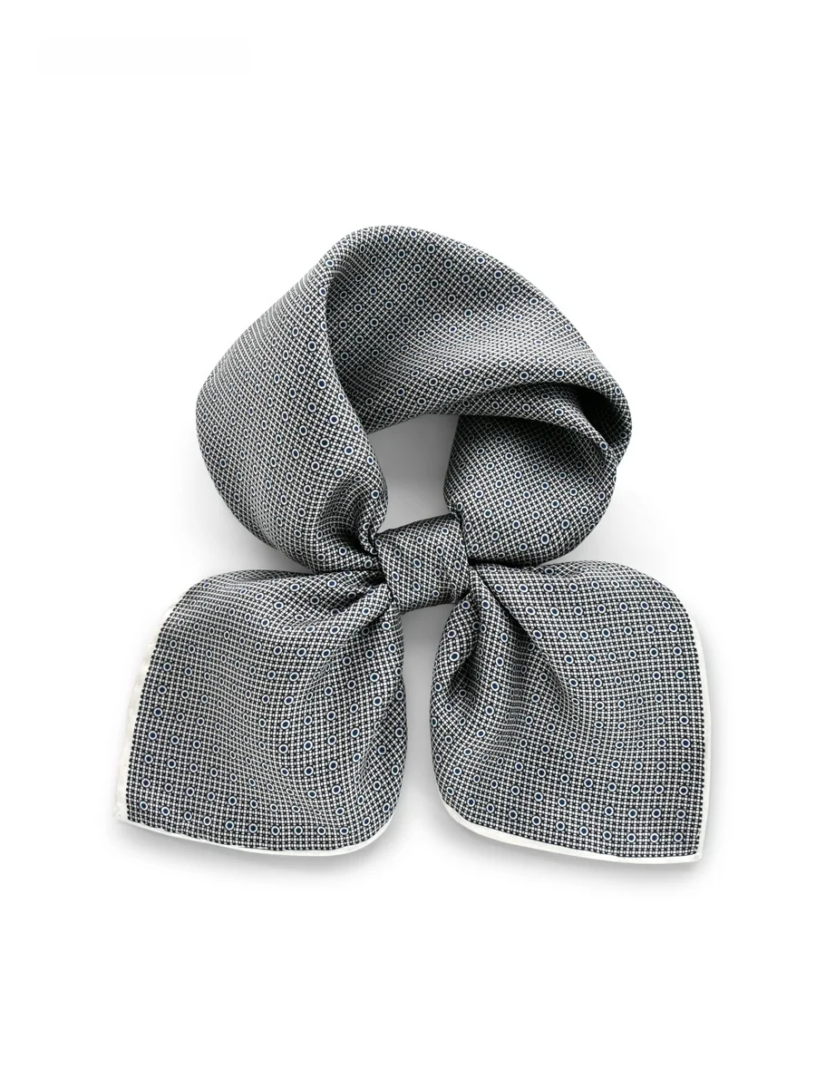 グレーシルクスクエアスカーフ男性用ビジネスギフトシャツネクタイスーツアクセサリーエレガントでファッショナブルな装飾的な小さな正方形スカーフ