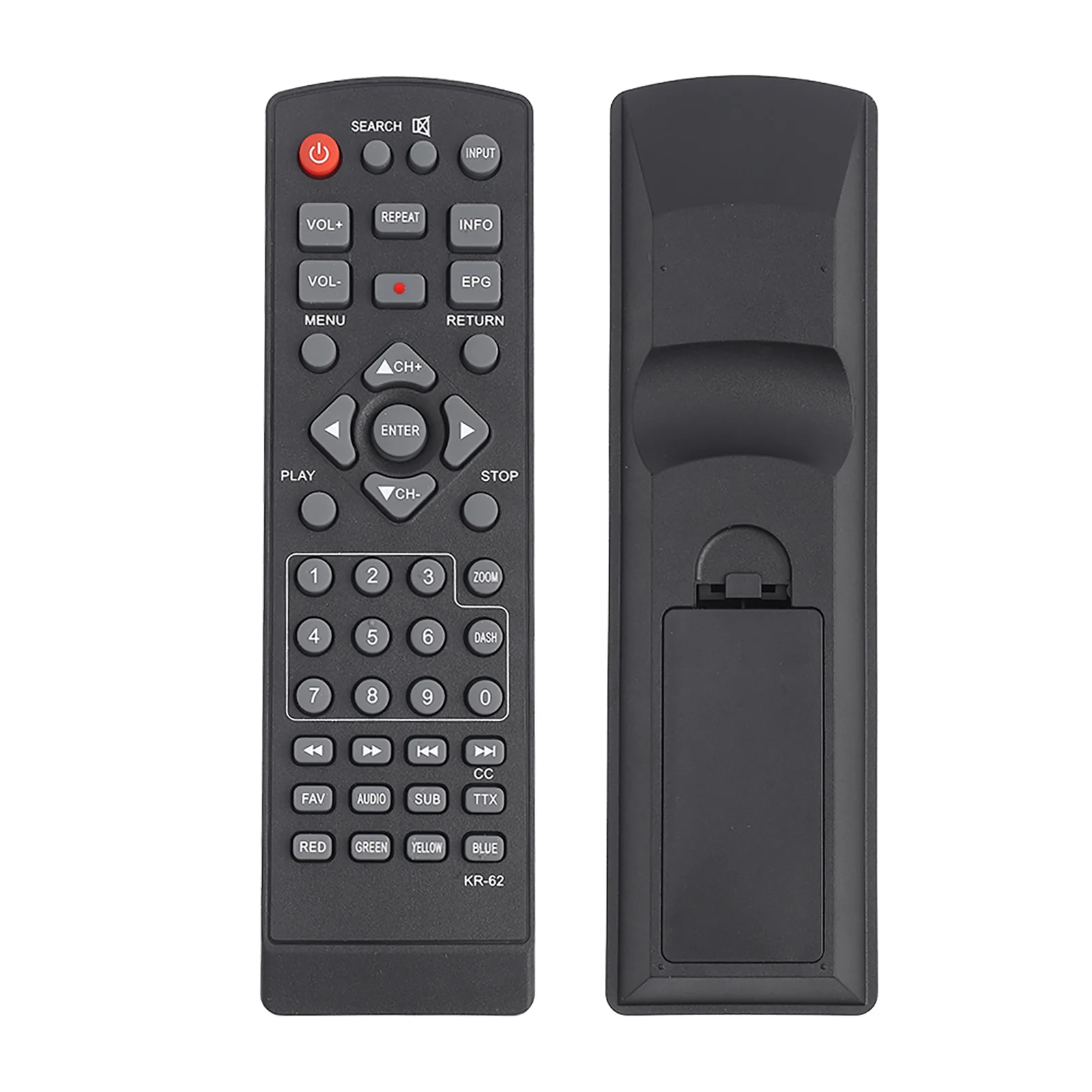 Replacement Digital TV Remote Control Television Controller For LEADSTAR KR‑62 Replacement Remote Controller TV Remote Control