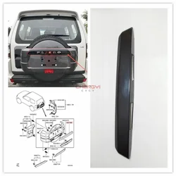 Spare Wheel Cover License Plate Lamp Trim Panel Upper Cover For Pajero Montero V83W V85W V93W V97W V98W 6430A106XA 6430A107XA