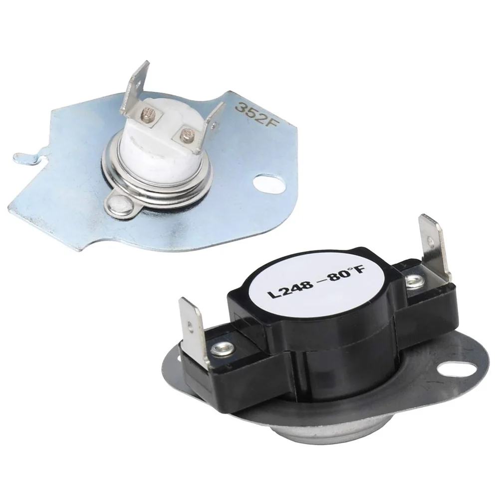 279769 Kit de corte térmico para secadora compatible con secadores Whirpool y Kenmore 3389946, 3398671, 3977394, 695563, AP3094224, 3390291