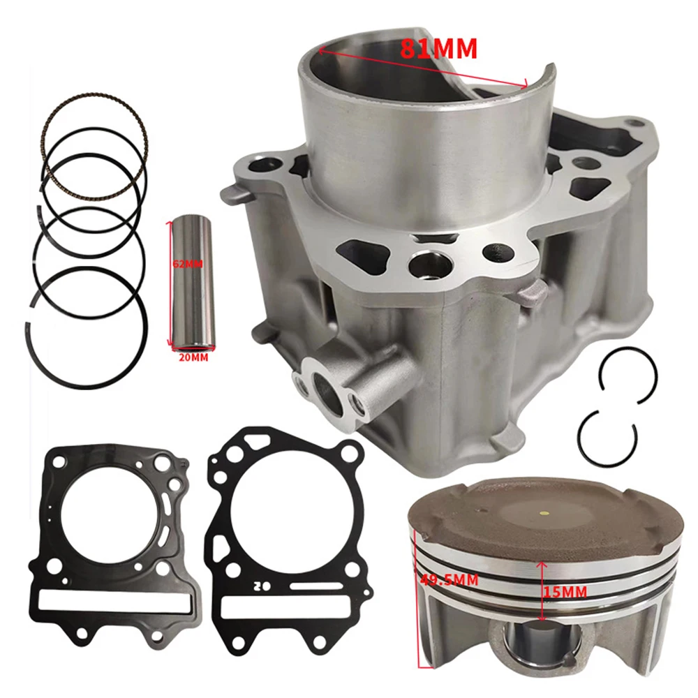 

For Suzuki AN400 400CC Cylinder Piston Gaskets Kit 81MM Bore