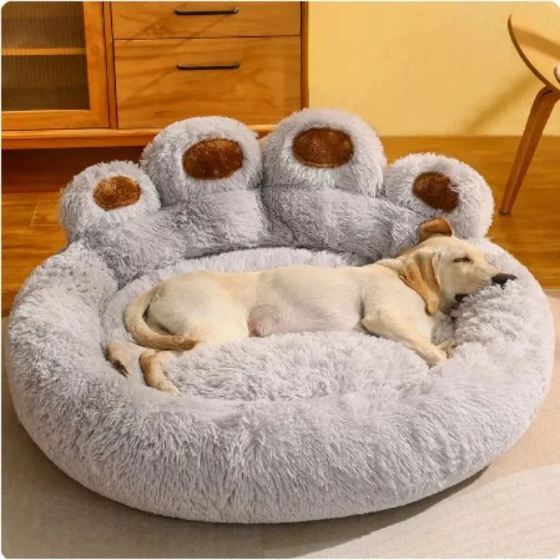 Oversized Cute Bear Paw Kennel To Keep Warm, Universal in All Seasons, Medium and Large Dog Pet Products view 6