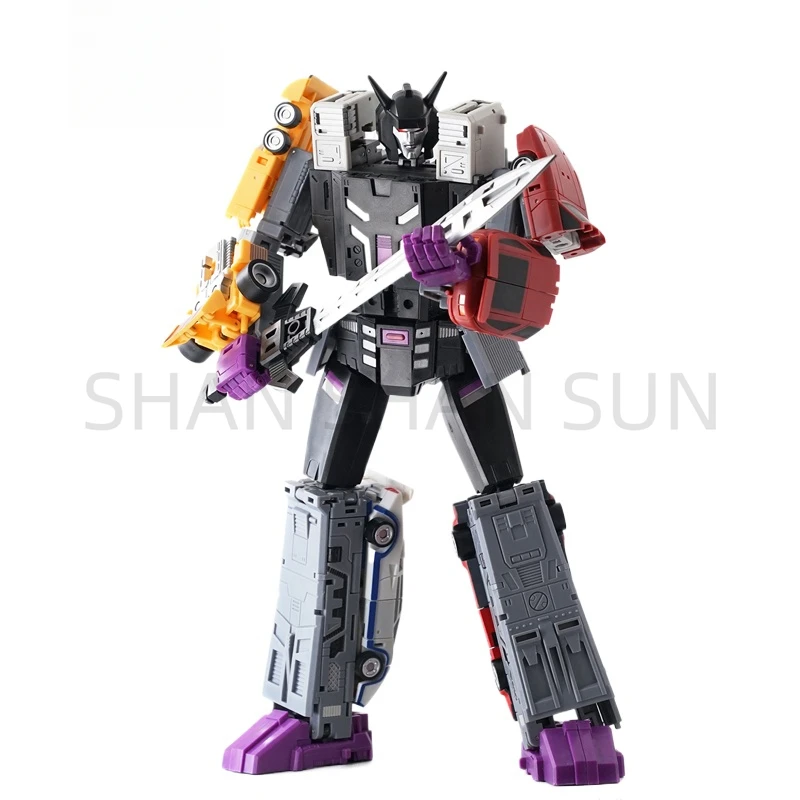 [In Stock] Transformation 5IN1 MHZ TOYS MH-MINI-07 TIGERWING Motormaster Menasor Breakdown Wildrider Action Figure