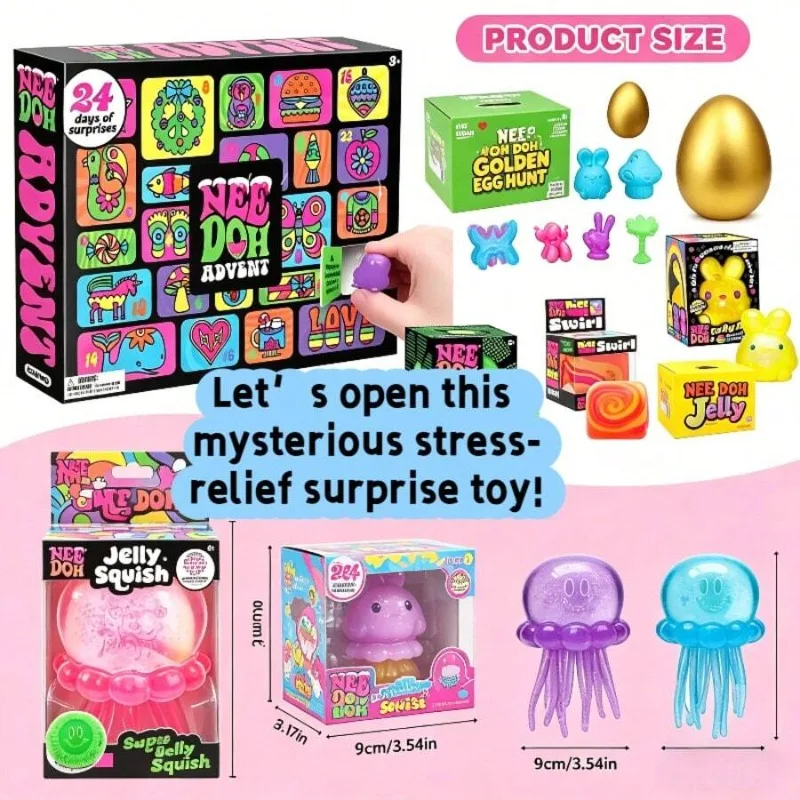

Unique Mystery Squishy Surprise Toys Different Design Soft Squeeze Stress Relief Cute Gift For All Ages