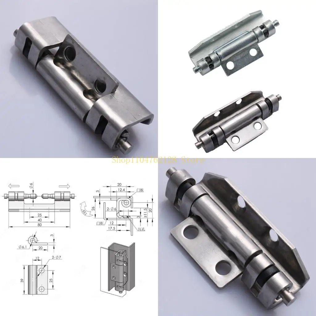 

Power Cabinets Door Hinge Steel Barrel Gate Hinge Industrial Heavy Duty Hinge best sale