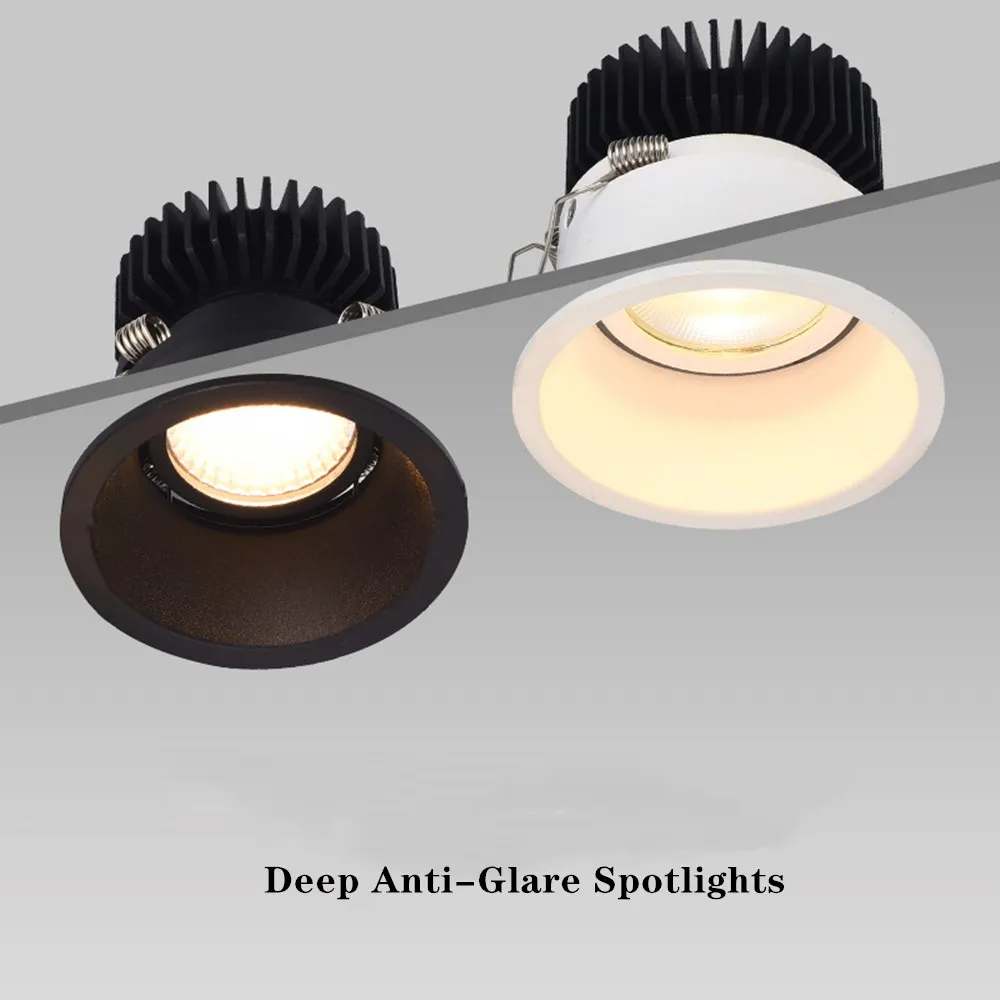 

Светодиодный потолочный светильник с антибликовым покрытием, сотовый, 5 Вт, 7 Вт, 10 Вт, 12 Вт, 18 Вт, 110 В, 220 В, встраиваемый потолочный светильник, точечный светильник для кухни, ванной комнаты, точечная лампа