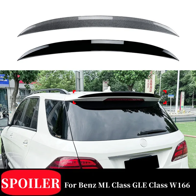 

Для Mercedes Benz ML Class GLE Class W166 2012-2018 задняя крышка багажника багажник спойлер Ducktail крылья аксессуары для тюнинга автомобиля часть