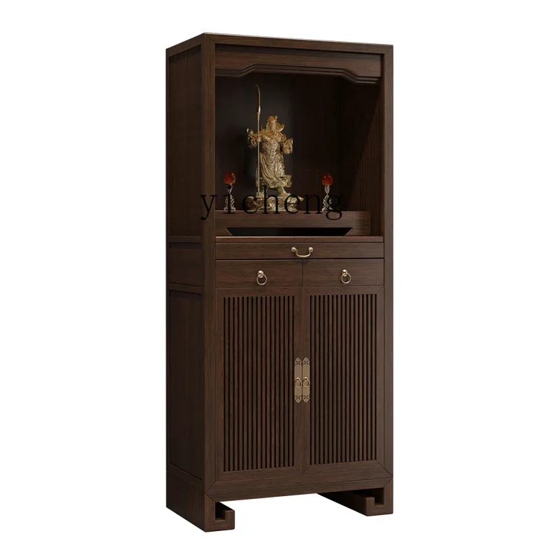 

Household Buddha Cabinet Living Room Shrine Company Altar God of Wealth Cabinet Altar Modern Clothes Closet