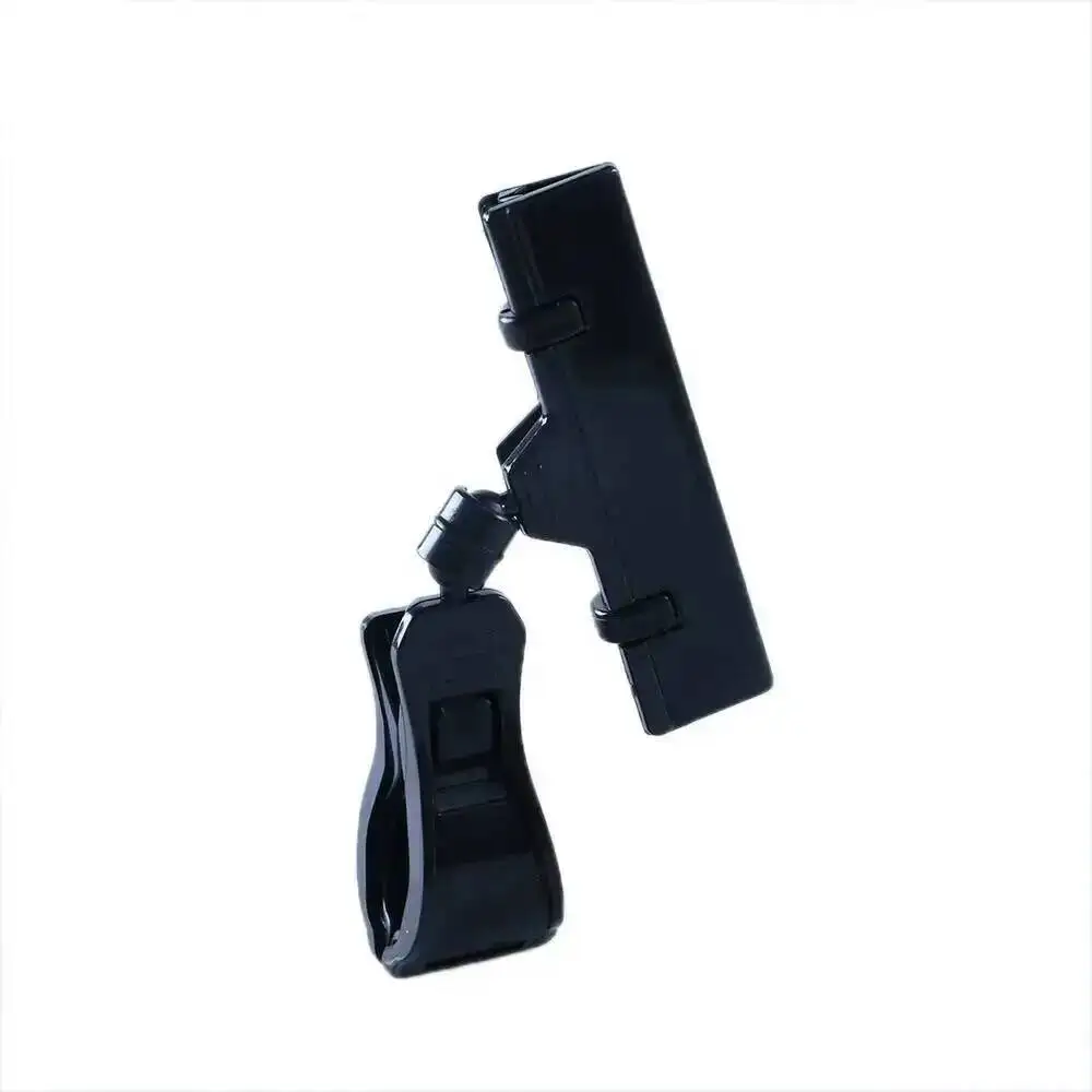 20 Stück schwarze, transparente Preisschildhalter, Klemm-Schilderclips, Greifer zum Anbringen an Würfeln oder zum Aufhängen an Regalwänden – Detail 6