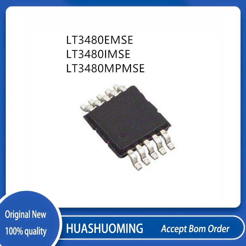 

5Pcs/Lot LT3480EMSE LT3480IMSE LT3480MPMSE LT3480 LTCTM MSOP10