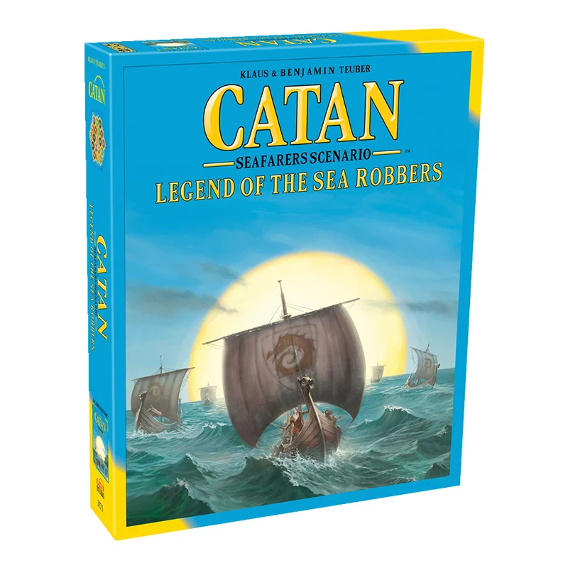 Experience the Thrill of the High Seas with Catan LEGEND OF THE SEA ROBBERS Board Game Expansion