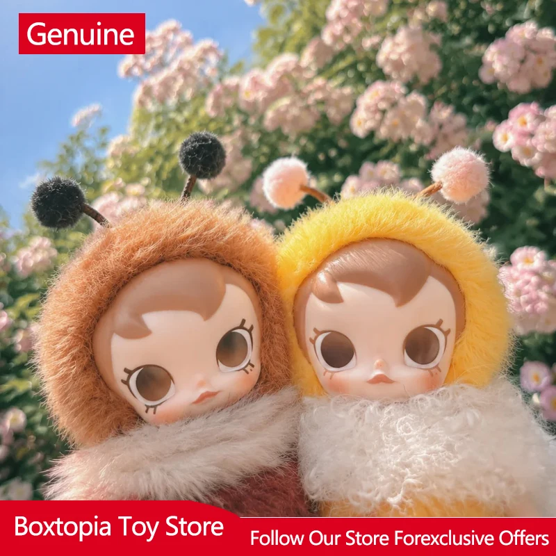 

Genuine Pop Mart Baby Molly Buggy Roam Series Blind Box Vinyl Plush Pendant Cute Bag Charm Collectible Doll Custom Mystery Box