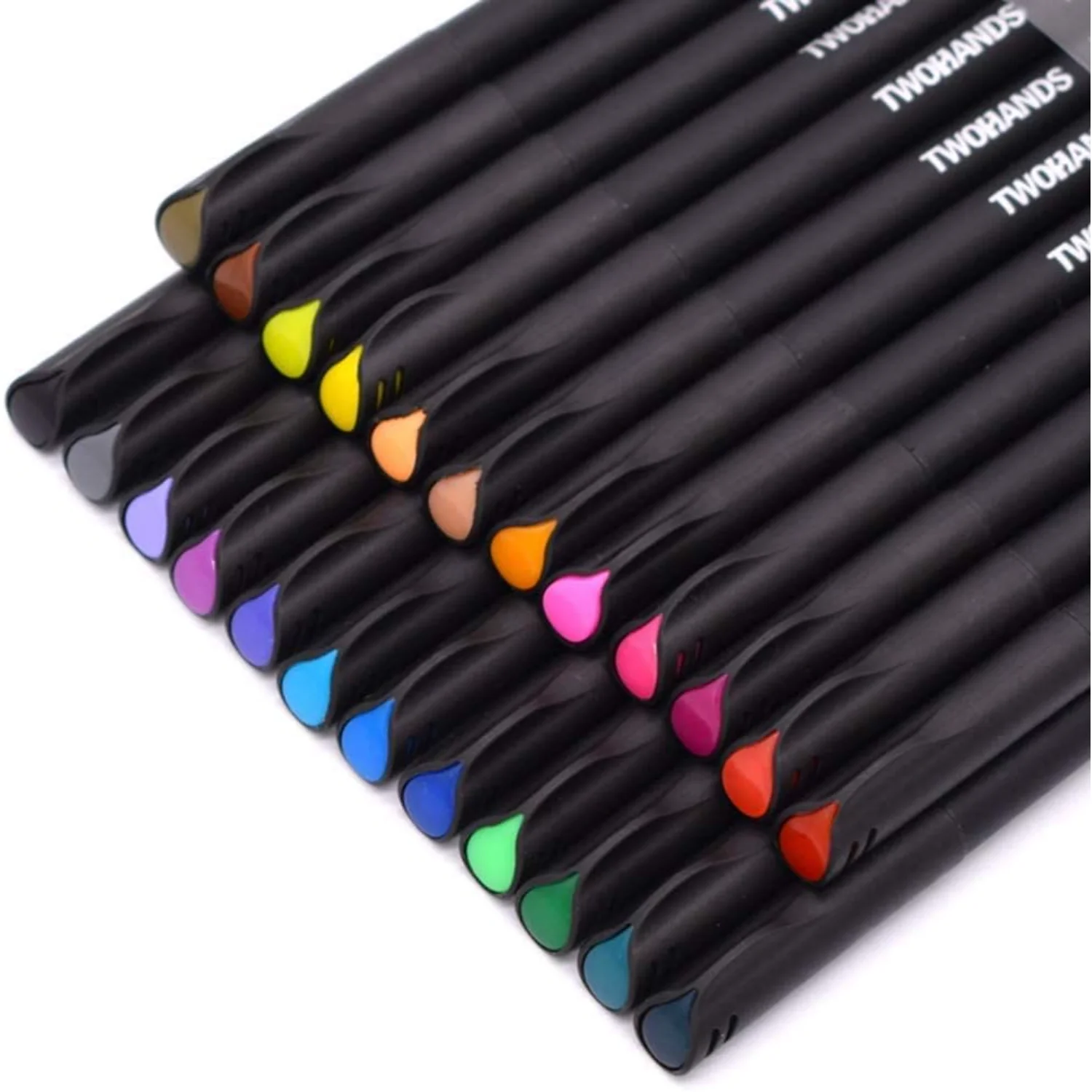 Journal Pens,Colored Planner Pens,Fine Tip Pens,Fineliner,Fine Point Markers for Journaling,Writing,Coloring,Drawing,24 Colors 9