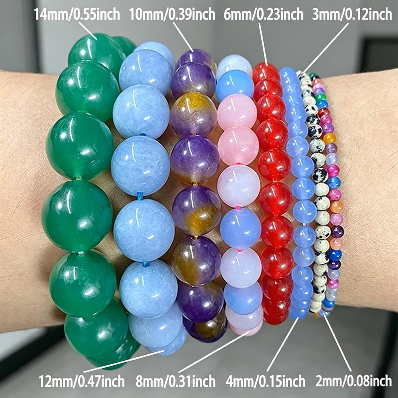 Natural Multicolor Selenite Stone Dyed Color Barrel Shape Beads Smooth Loose Spacer For Jewelry Making DIY Necklace Bracelet view 5