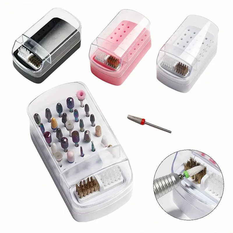 

Держатели для стоматологических боров с 30 отверстиями, 2 в 1, пылезащитный органайзер с польской головкой, чехол для дрели, коробка для размещения алмазов, стоматологические лабораторные инструменты, инструменты