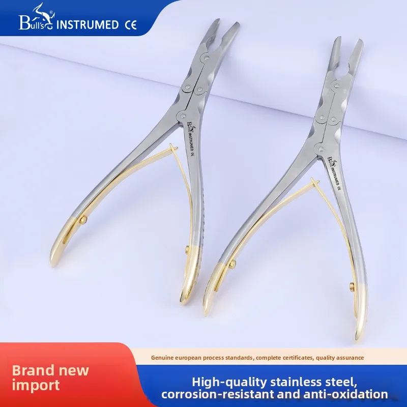 

Dental bone biting forceps, single and double joint bone biting scissors bone clamping forceps oral implant surgical instruments