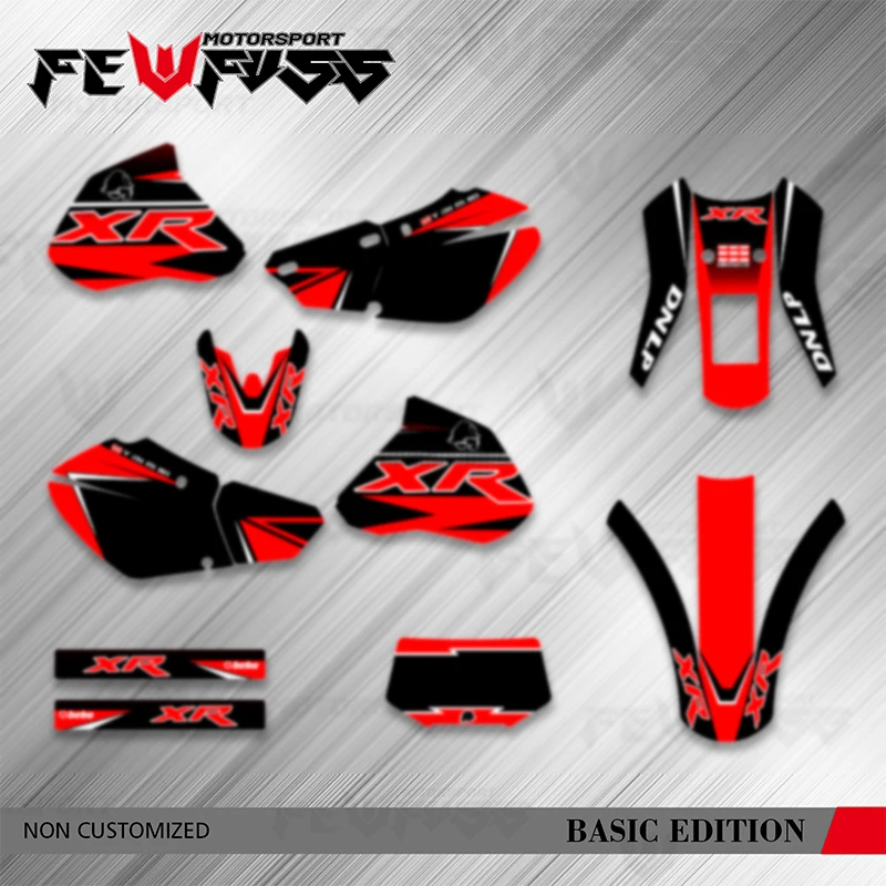 

Набор графических фонов Fewfuss для Honda XR250 XR400 1996-2004 XR 250 400