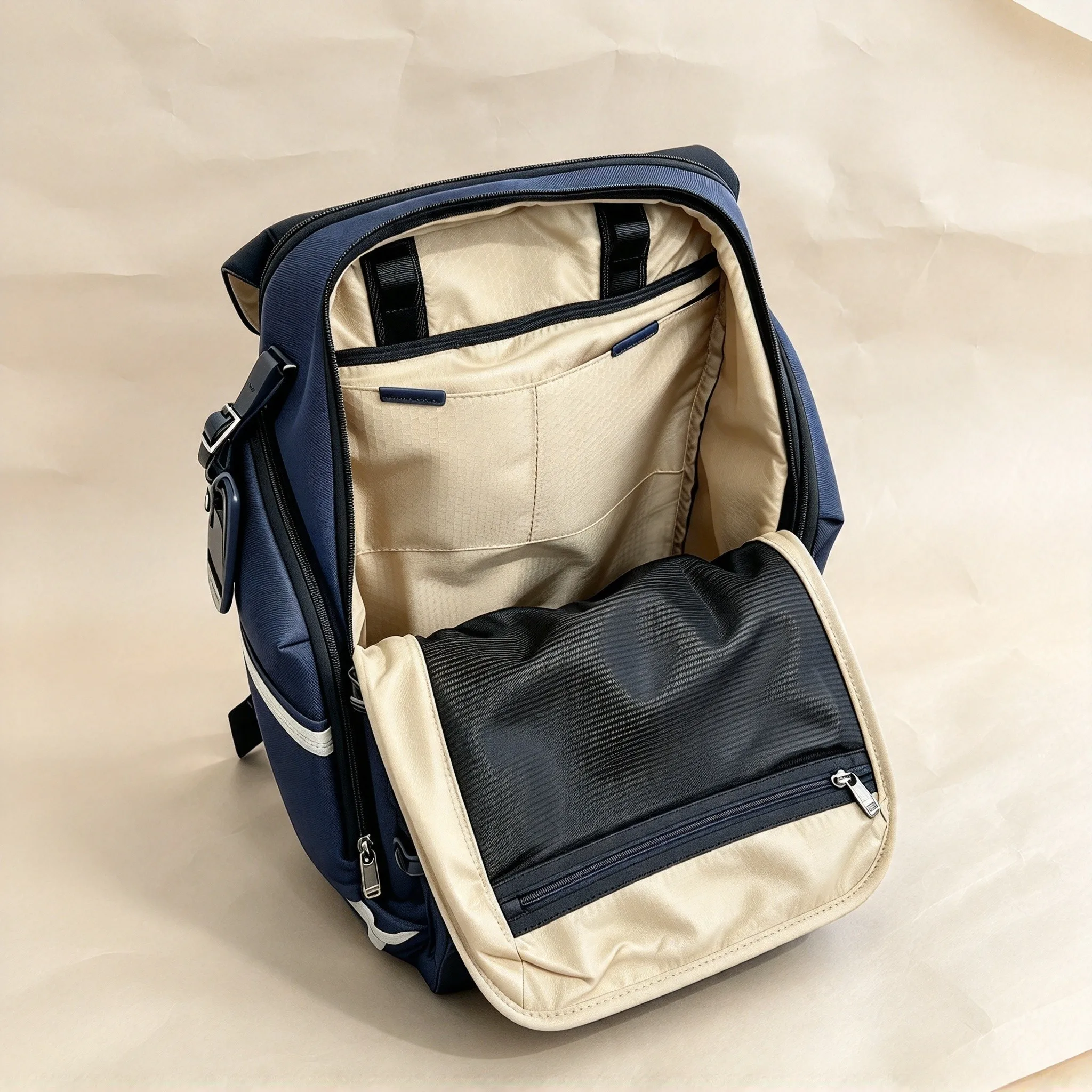 Lightweight Durable Ballistic Nylon Backpack for Men, Business Travel Daily Commute Rucksack view 6