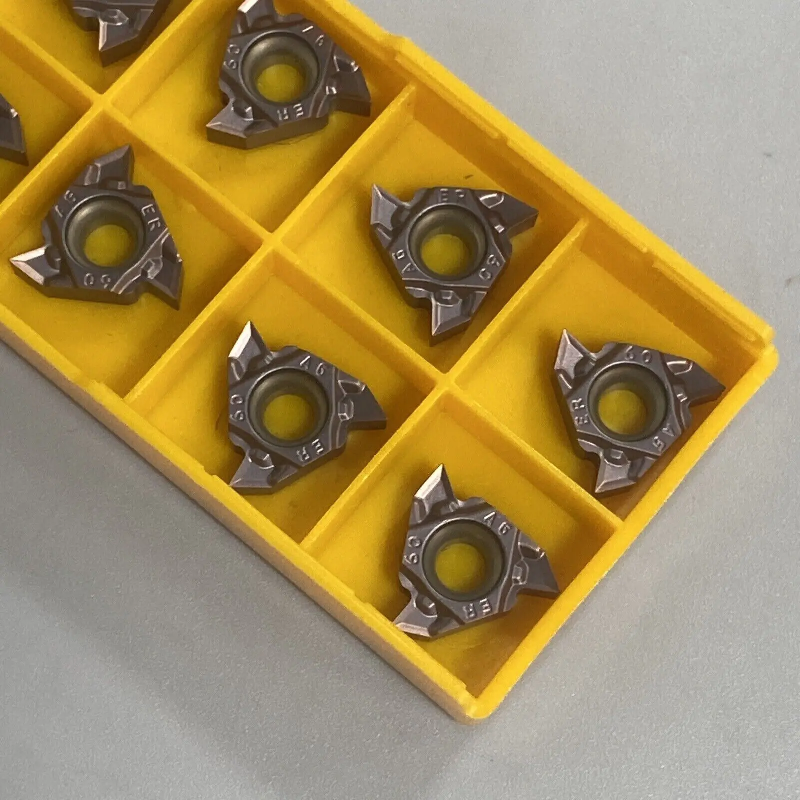 10pcs 16ER AG60 MMT16ER AG60-S Threading Insert FOR Blade Lathe Threading SER