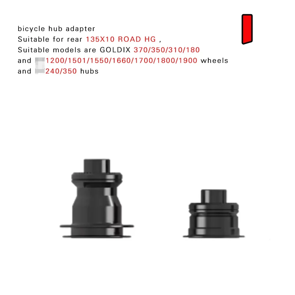 Freies Verschiffen GOLDIX Mountain Road Kies Bike Hub Adapter für M370 310 180 Serie für SHIMANO/SRAM 11S 12S