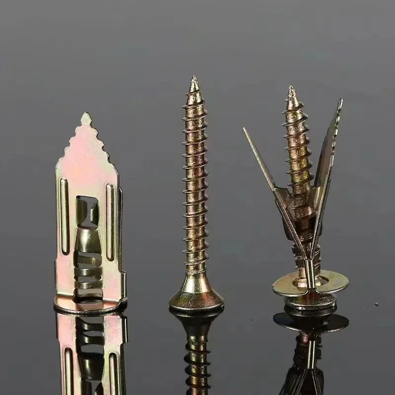 الحفر الذاتي دريوال المراسي مع مسامير التوسع مسمار الذاتي التنصت طقم مسامير ربط الثقيلة جدار معدني المراسي لتقوم بها بنفسك أدوات التثبيت