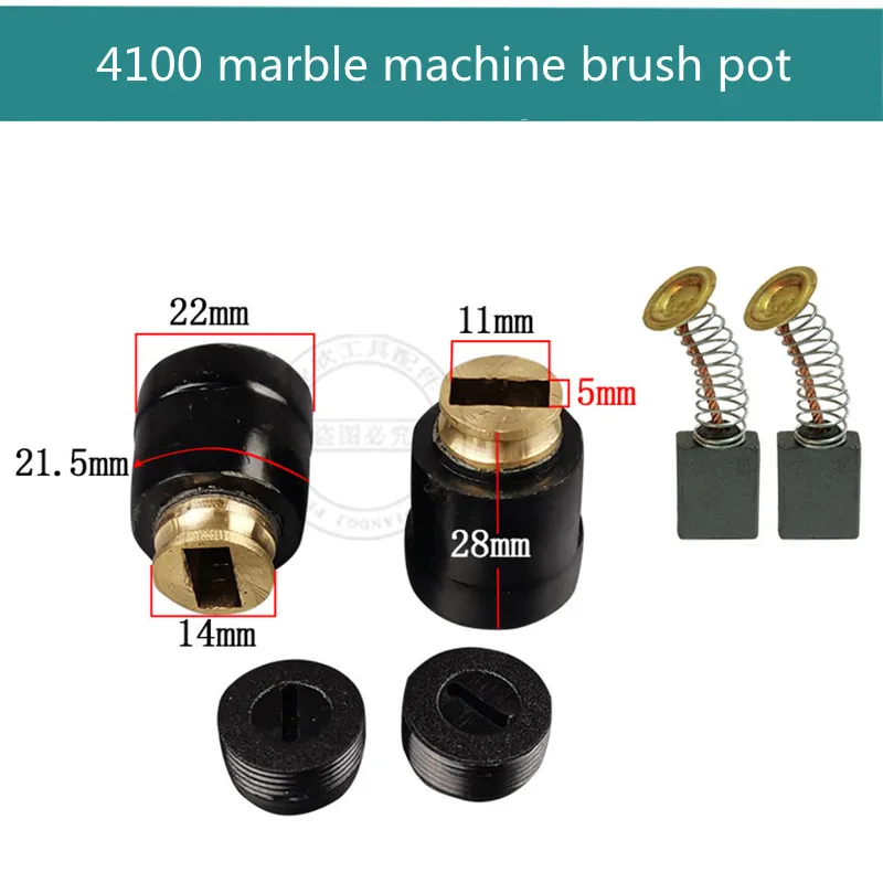 1 Set Electric Cutting Machine Impact Drill Carbon Brush Holder Accessories For 9523 4304 6288 20/24 103# 153#