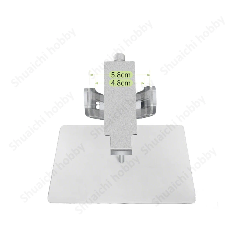 1PC Desktop Display Stand 4.8-5.8cm Width Adjustable Aluminum Alloy Support Enlarged Base for DJI Mavic/Air/Mini Series RC Drone