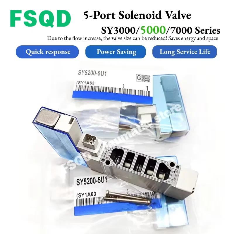 

SY5120 SY5420 SY5300 SY5220-3LZE 4LZE 4LZ 5HZ 5GZD 5YO 5U1 5LOU 5LZD 2LZ 5LZ 5MZ-01 C6F E 01F C6-F1 Q Solenoid Valve SY5000