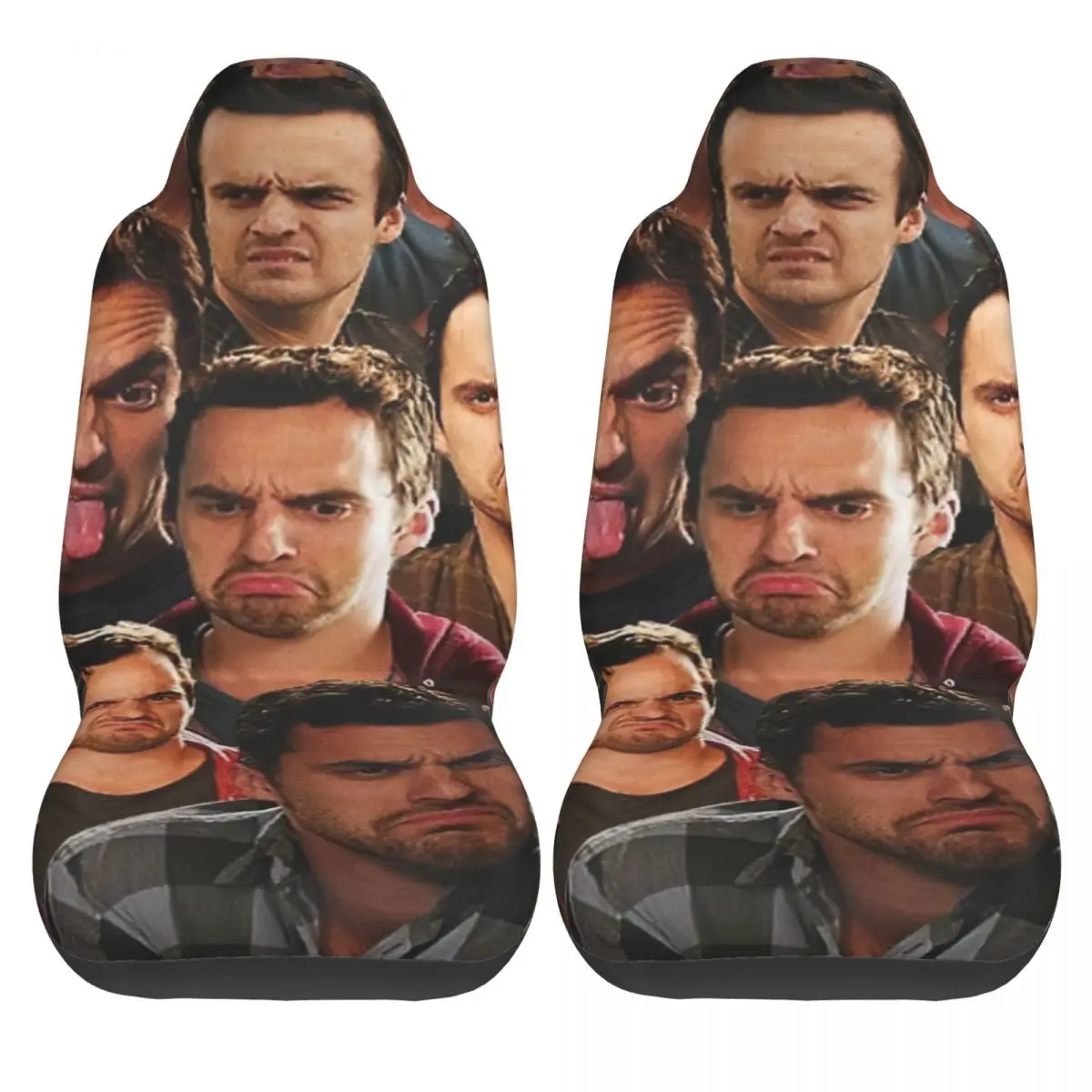 New Girl - Nick Miller Car Seat Cover Custom Printing Universal Front Protector Accessories Cushion Set