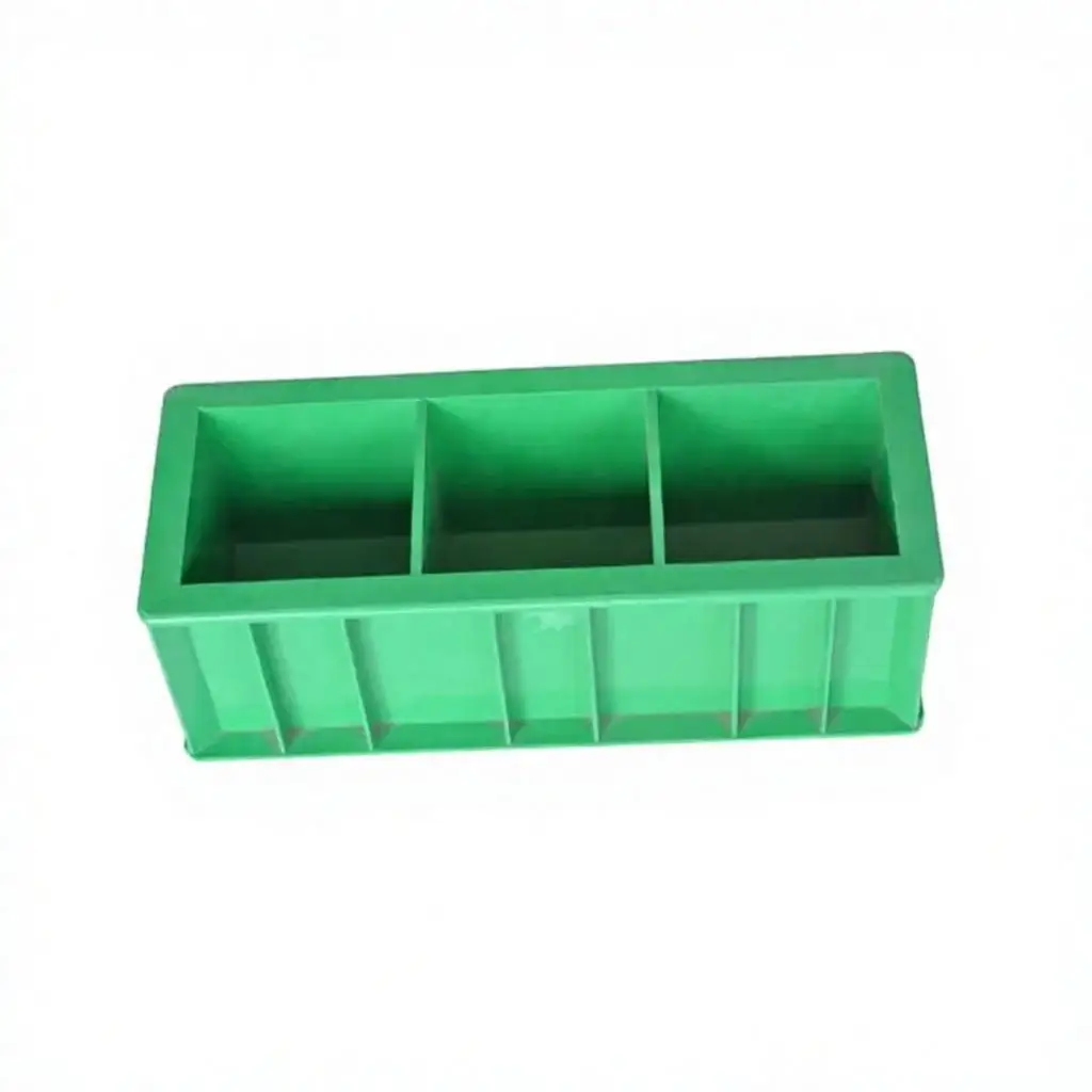 High Precision 70*70*70mm ABS Concrete Cube Mould Reusable 100+ Times Easy Demolded for Construction Testing