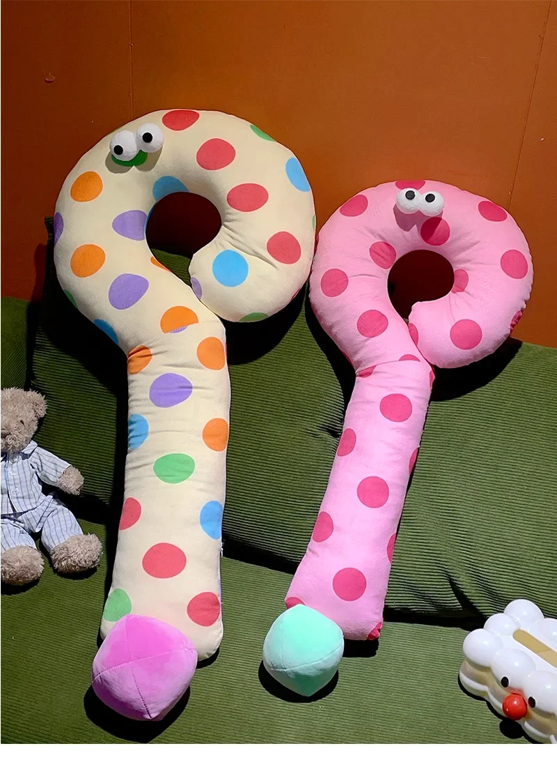 throw pillow long special-shaped modern simple PP cotton special for girls to sleep car nap neck soft household sofa large 1Pc