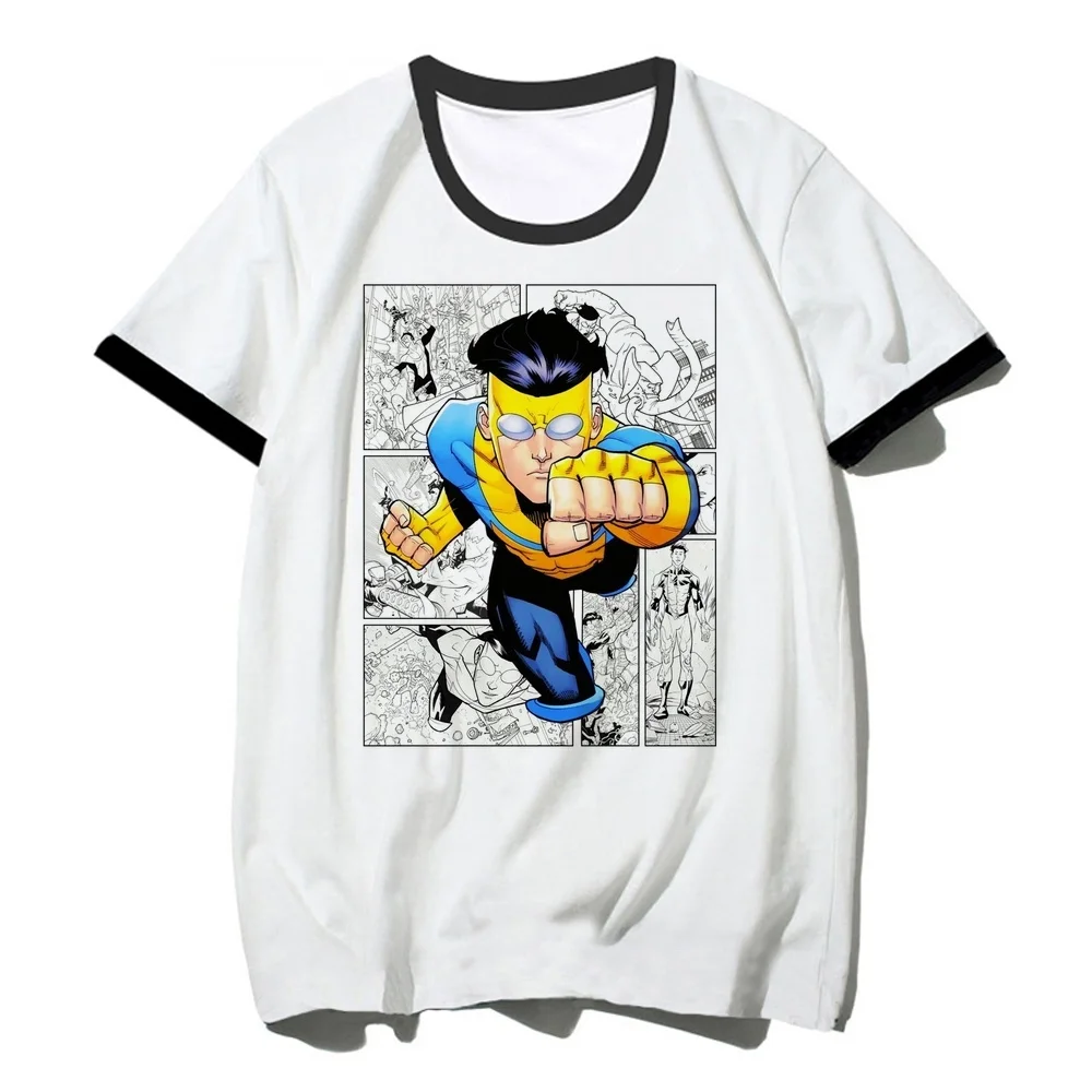 Invincible t-shirt teen Psychedelic y2k manga dollette summer shirt kawaii anime Psychedelic