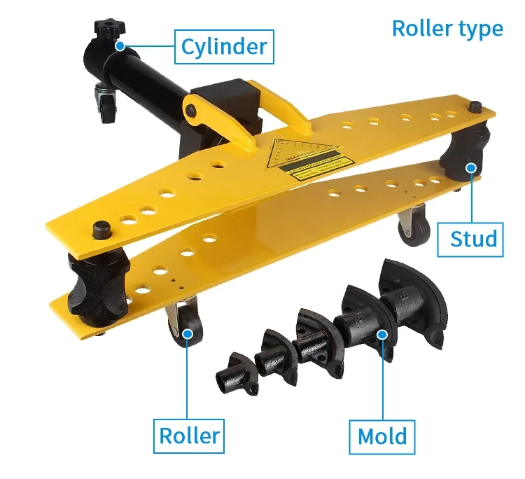 SWG-1 Portable Manual Hydraulic Steel Conduit Pipe And Tube Bending Machine Bender for 1/4