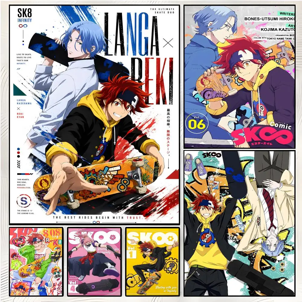 anime sports SK8 The Infinity Poster Superior Home Space  Indoor Decorative Art & Home Decor