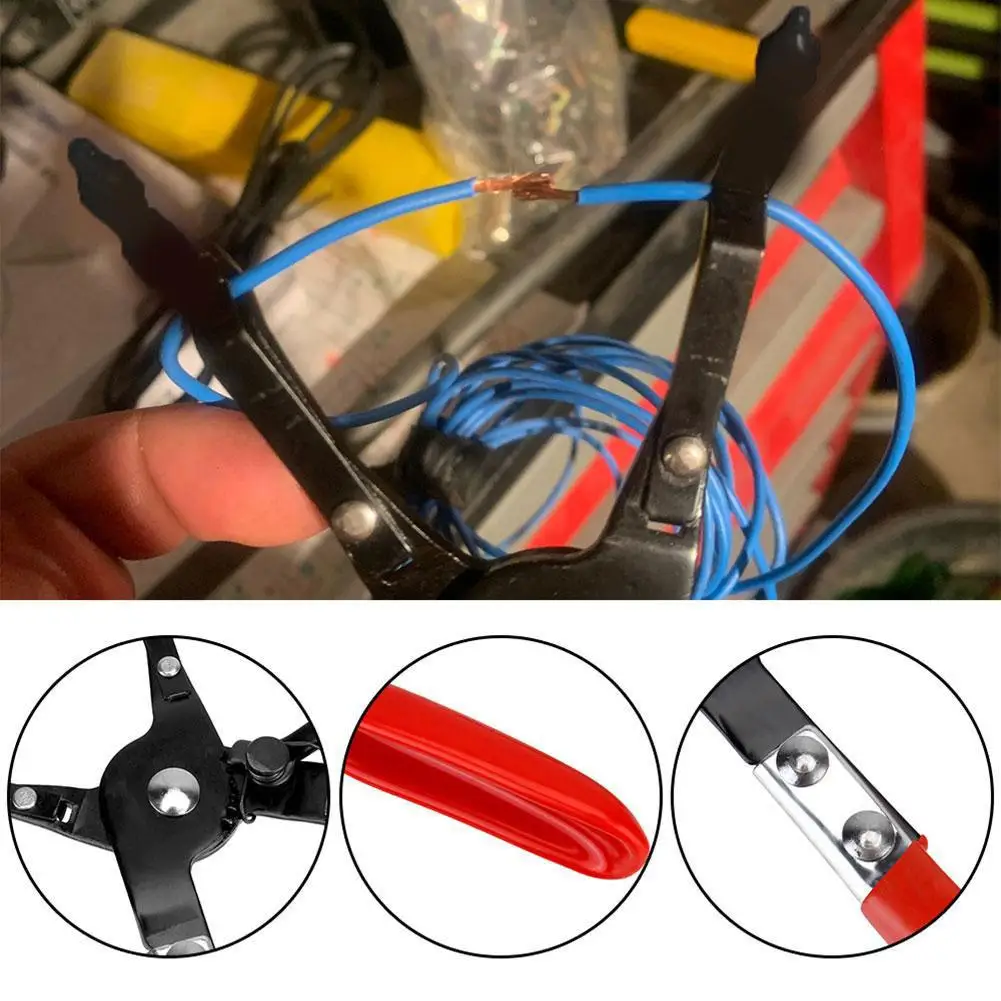 Universal Car Vehicle Soldering Aid Pliers Hold 2 Wires Innovative Car Repair Tool Garage Tools Wire Welding Clamp