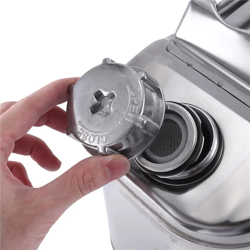 AS96-Veicolo Serbatoio carburante portatile Barile di olio Serbatoio benzina Accessori per forniture automatiche 10L