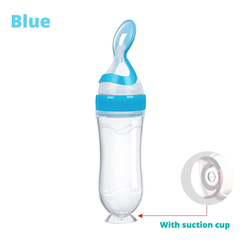 Baby Feeding Bottle Spoon Milk Bottle Baby Training Feeder Food Supplement Food feed Spoon baby gadgets BPA Free