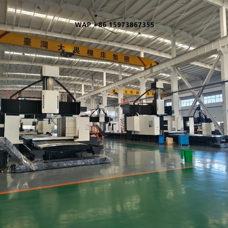 Taiwan Dawei DVMT DVF/GMC4027  CNC  Vertical Double Column  Planer Boring -Milling Machine Center  with 40T ATC
