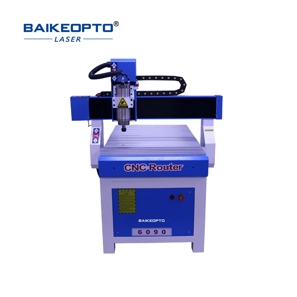 Aluminum Wood Acrylic PCB MDF Plywood Cutting Milling Machine High Precision Mini 3D Advertising 6090 CNC Router