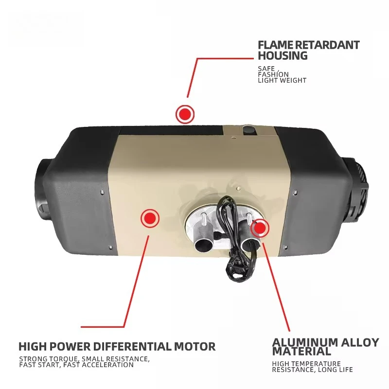 Air Heater 2KW 2.2KW 2.6KW 4KW 12V 24V for Truck RV Camper Passenger Car Parking Heater for Vehicles view 4
