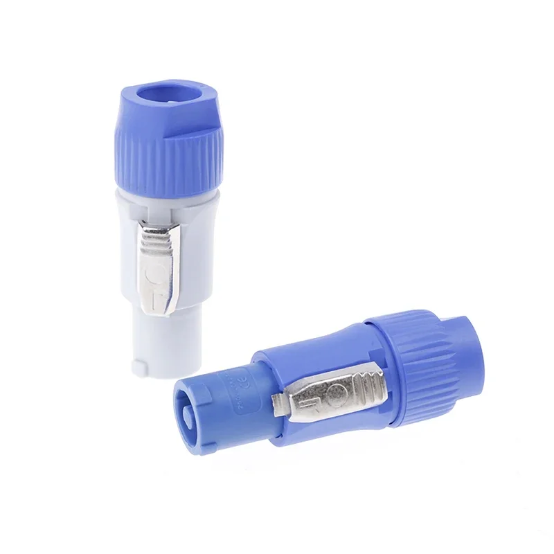 10pcs NAC3FCA Speakon 3-Pin Male Powercon Connector 20A 250V AC Power Plug for Professional Audio And Lighting Equipment